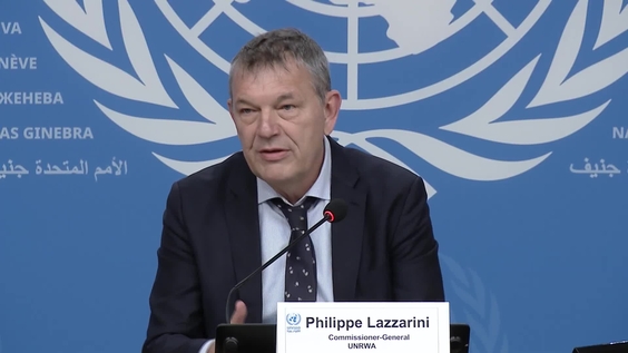 UNRWA - Press conference: Update on the situation in the occupied Palestinian territory (OPT)