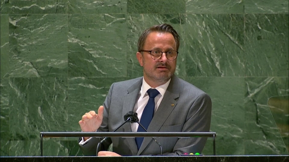 Luxembourg- Prime Minister Addresses General Debate, 76th Session
