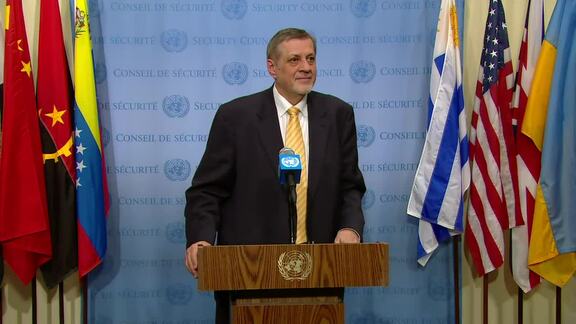 Head of UNAMI Speaks to Press on Iraq