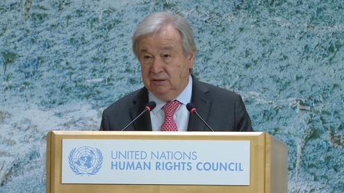 António Guterres (UN Secretary-General), High-Level Segment - 1st Meeting, 61st Regular Session Human Rights Council