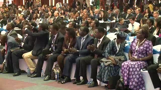 Amina Mohamed (Kenya), closing ceremony of UNCTAD 14