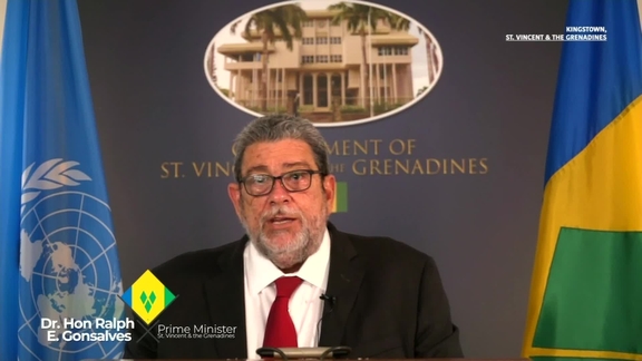 Saint Vincent and the Grenadines- Prime Minister Addresses General Debate, 76th Session