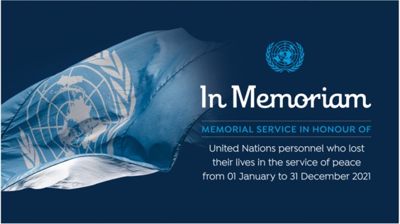 2022 Secretary-General Annual Memorial Service