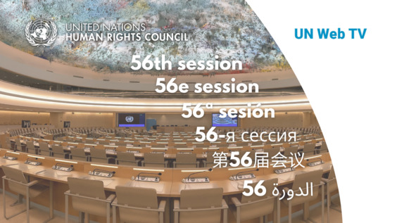 31st Meeting - 56th Regular Session of Human Rights Council
