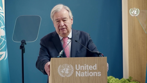 Special Address on the Global Response to the Climate and Energy Crises by United Nations Secretary-General António Guterres
