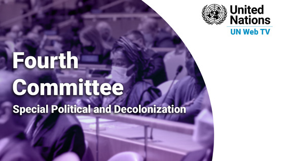 Fourth Committee, 4th meeting - General Assembly, 77th session
