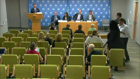 Press Conference on Fighting Human Trafficking