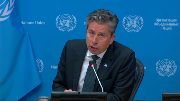 Tom Fletcher (OCHA) on the humanitarian situation - Press Conference