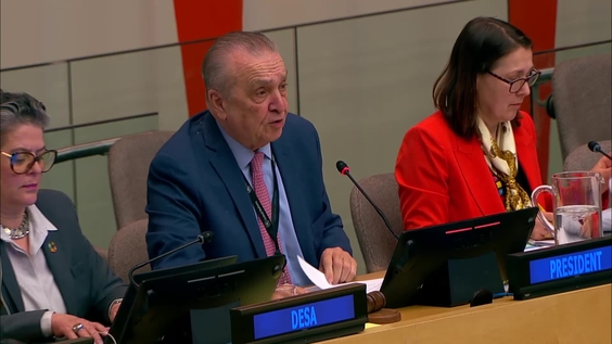 Economic and Social Council: 15th plenary meeting, 2026 session