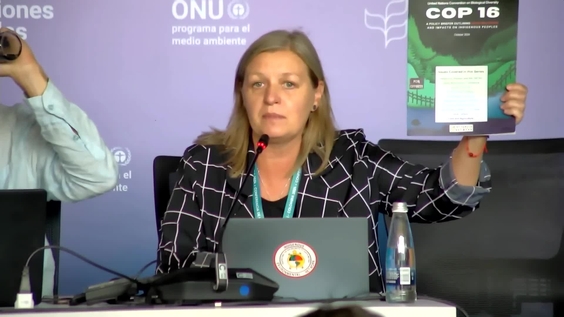 Press conference with a group of organisations critical on Biodiversity Offsets – United Nations Biodiversity Conference 2024