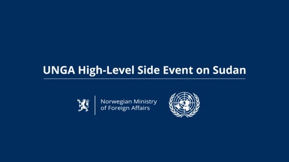 UNGA High-Level Side Event on Sudan