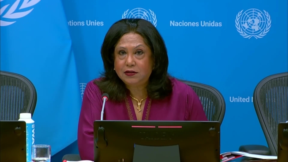 Pramila Patten (Special Representative) on Sexual Violence in Conflict - Press Conference