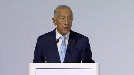 Marcelo Rebelo de Sousa (Portugal) at the Opening of the UN Ocean Conference 2022