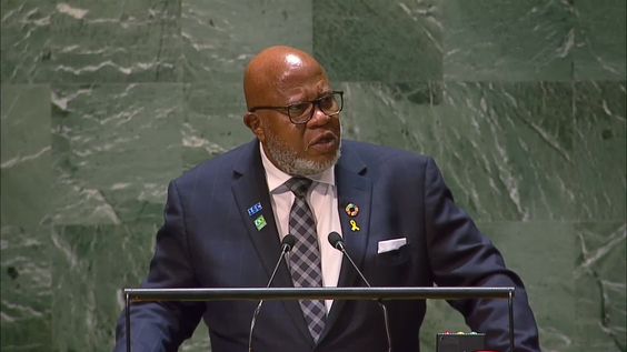 Dennis Francis (President of the General Assembly) at the Commemoration of the thirtieth anniversary of the International Conference on Population and Development - General Assembly, Informal Plenary Meeting, 78th session