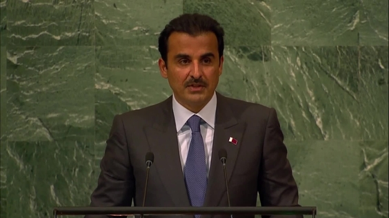 Qatar - Amir Addresses General Debate, 77th Session