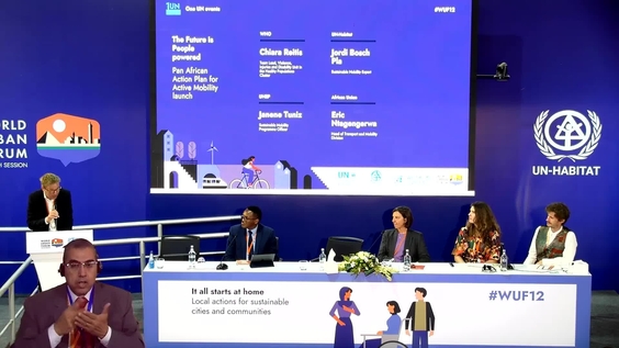 ONE UN 13: The future is people powered - Active Mobility in the United Nations Agenda (World Urban Forum 12th Session)