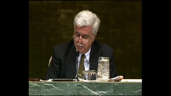 8th Plenary Meeting of General Assembly: 19th Special Session; Earth Summit - Part 1