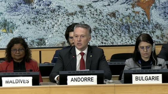 Andorra UPR Adoption - 50th Session of Universal Periodic Review