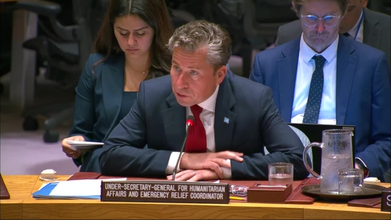 Tom Fletcher (OCHA) on the situation in the Middle East (Yemen) - Security Council, 9954th meeting