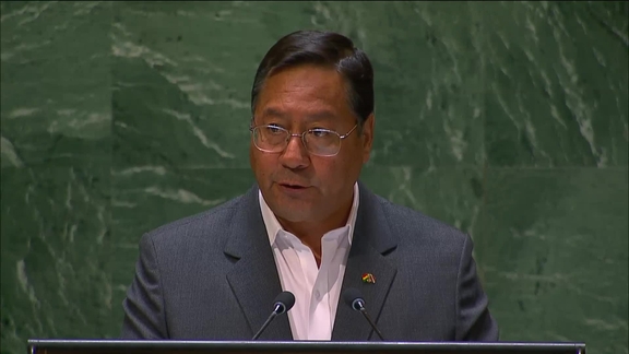 Bolivia- President Addresses General Debate, 78th Session