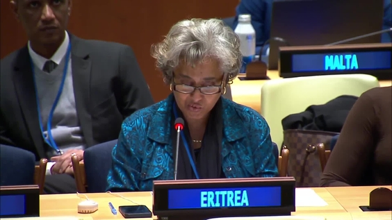 First Committee, 8th plenary meeting - General Assembly, 79th session