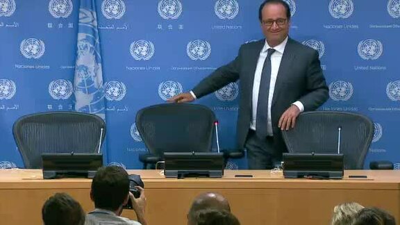 Press Conference by President of France