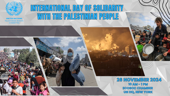 Observance of the International Day of Solidarity with the Palestinian People 2024