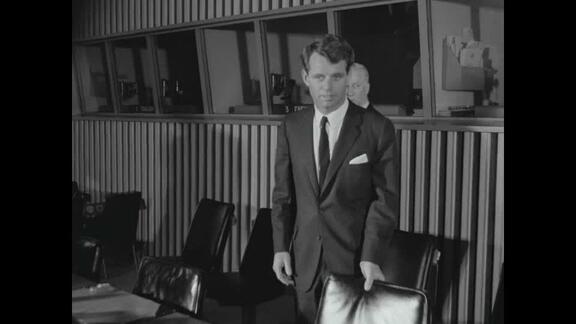 US Attorney General Kennedy Visits UN Headquarters