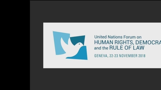 Panel Discussion on Parliments as Key Actors (Cont'd) - 2nd Session Forum on Human Rights, Democracy and Rule of Law