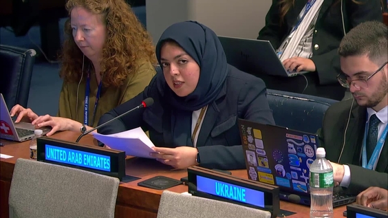 First Committee, 6th plenary meeting - General Assembly, 80th session