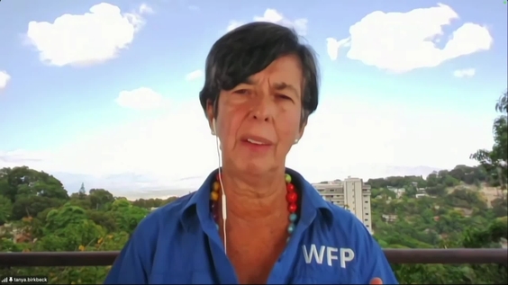 Lola Castro, Regional Director for World Food Program (WFP)  on the Situation in Haiti - Press Conference