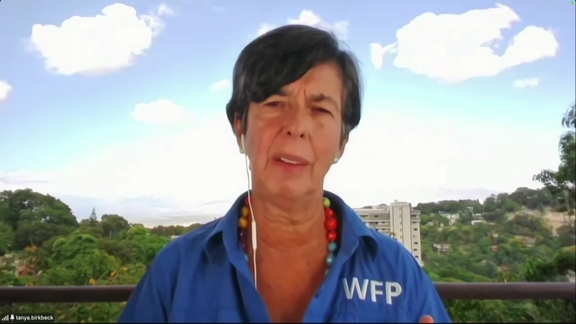 Lola Castro, Regional Director for World Food Program (WFP) on the Situation in Haiti - Press Conference