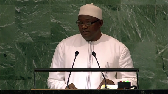 Gambia - President Addresses General Debate, 77th Session