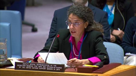 Stephanie Koury (UNSMIL) on the situation in Libya - Security Council, 9743rd meeting