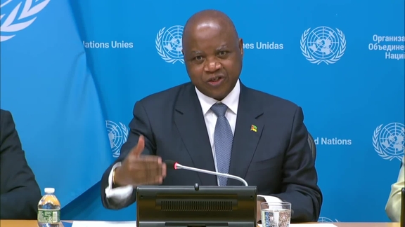 Press Conference: Pedro Comissário Afonso, Permanent Representative of Mozambique