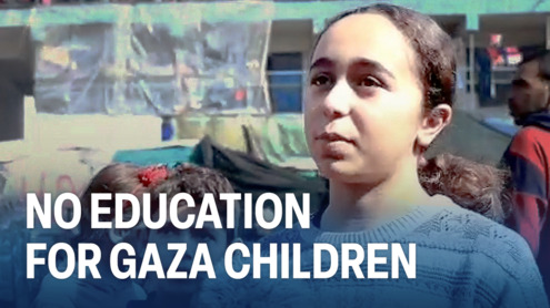 No Education for Gaza Children