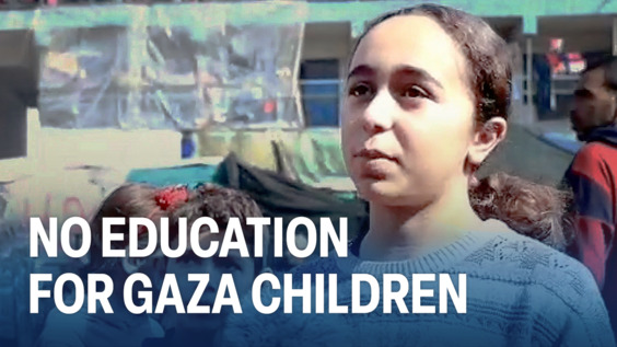 No Education for Gaza Children