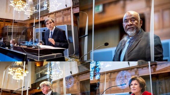 THE HAGUE – The International Court of Justice (ICJ) holds public hearings in the case Nicaragua v. Colombia - French audio