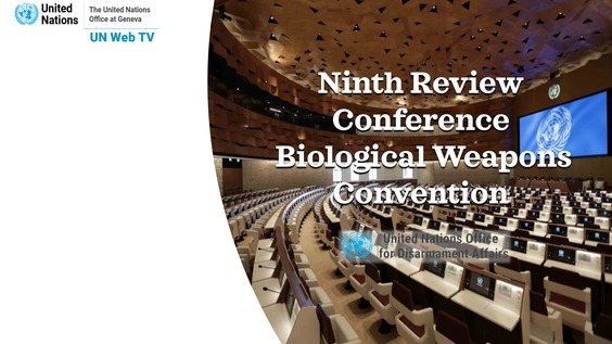 5th Meeting, 9th Review Conference of the Biological Weapons Convention