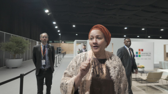 UN Deputy Secretary-General sees clear progress as development financing conference wraps