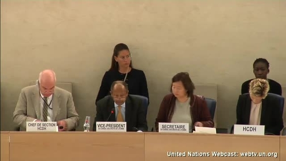 Adoption of Resolution A/HRC/S-25/L.1 - 25th Special Session of Human Rights Council