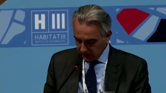 Representative of The UN Office South-South Cooperation , Habitat III, 7th plenary meeting