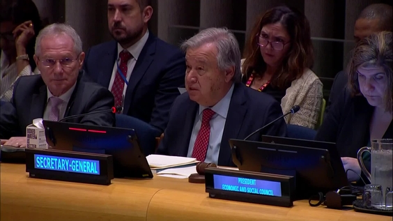 Antonio Guterres (UN Secretary-General) on Sudan at the opening of the Forum on Financing for Development