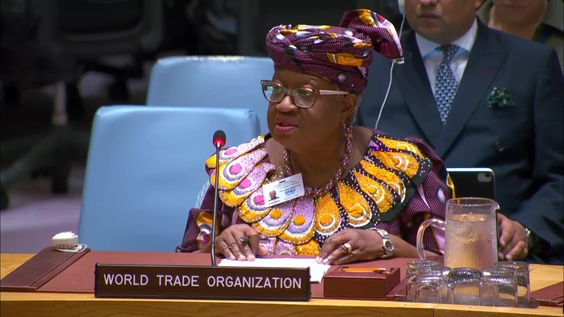 Ngozi Okonjo-Iweala (WTO) on Natural resources governance - Security Council, Open Debate