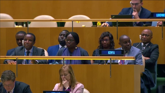 General Assembly: 36th plenary meetings, 80th session