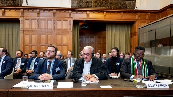 THE HAGUE – The International Court of Justice (ICJ) holds public hearings in the advisory proceedings - South Africa, Algeria, Saudi Arabia, the Netherlands, Bangladesh and Belgium