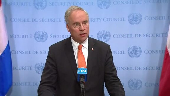 President of Security Council Briefs Press