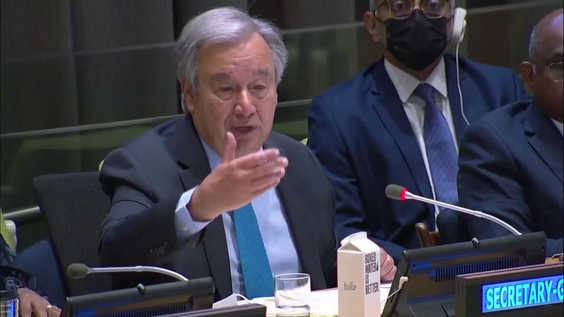 Briefing by the Secretary-General on the progress on "Our Common Agenda"