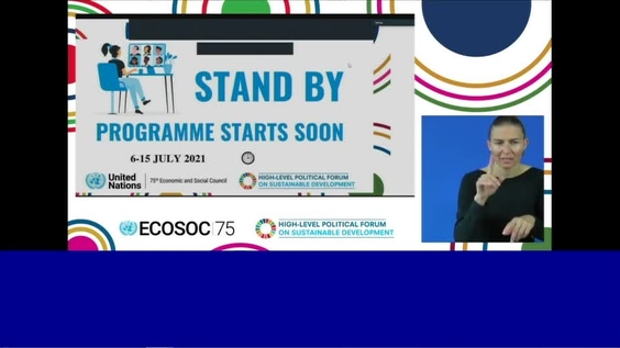 (Part 1 )  (With CART) 2021 High-level Political Forum on Sustainable Development (HLPF 2021), 15th meeting