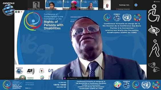 Harmonisation des Politiques et Stratégies Nationales de la CDPH et Accessibilité Numérique (événement parallèle du COSP16)